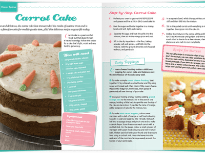 Photography, Typography and Carrot&nbsp;Cake